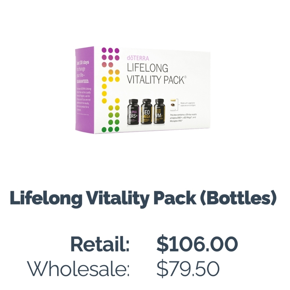 Doterra Vitality Pack No box still sealed